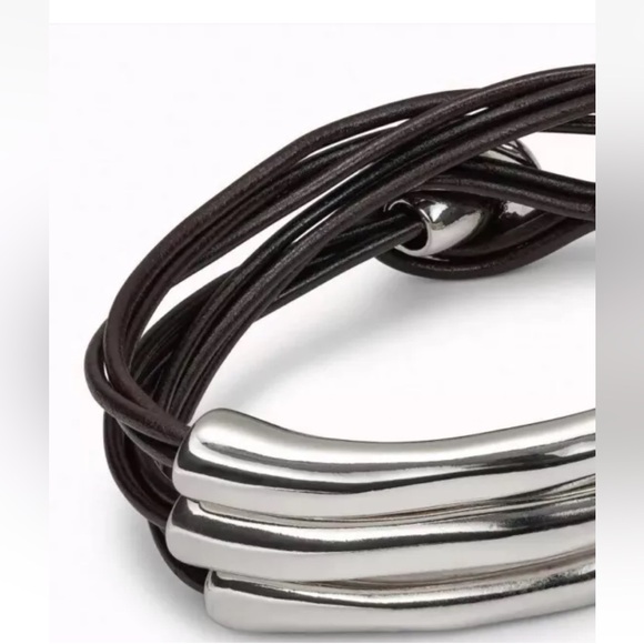 UNO de 50 Bracelet •NOT TO BE • Silver •Size M - Picture 3 of 16